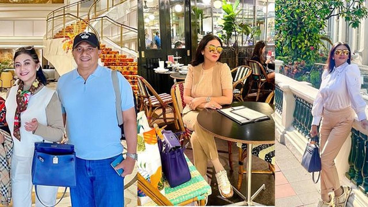 Usia 50 Tahun, Bella Saphira Tetap Cantik dan Bergaya. Intip 8 Potret Liburannya di Negara Tetangga