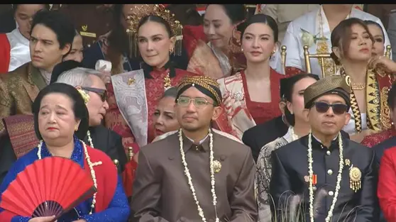 Gaya 6 Artis Hadiri Peringatan HUT ke-81 RI di Istana Merdeka, Luna Maya sampai Annisa Pohan
