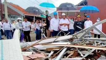 Direksi, Istri dan Karyawan Bank BTN Salurkan Bantuan Korban Gempa Cianjur