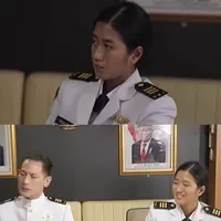 Chef Renatta kenakan seragam TNI AL (Instagram/masterchefina)