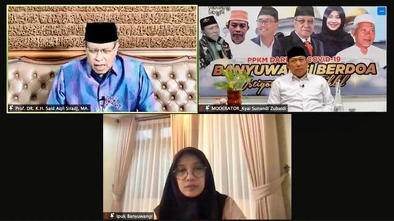 Ketua Umum PBNU Sampaikan Pesan untuk Warga Banyuwangi dalam Menghadapi Pandemi