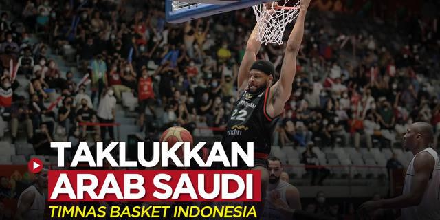 MOTION GRAFIS: Timnas Basket Indonesia Taklukkan Arab Saudi di FIBA Asia Cup 2022