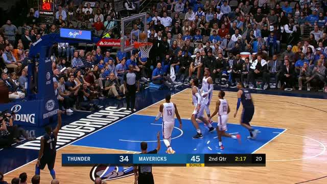 Dallas Mavericks berhasil kalahkan Oklahoma City Thunder dengan skor 97-81.