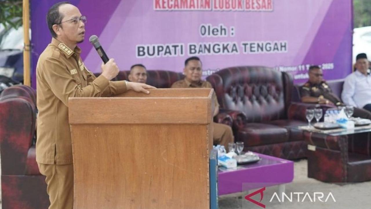 Pemkab Bangka Tengah Gelontorkan Rp45 Miliar untuk Pembangunan Jalan Bangka Tengah, Tingkatkan Aksesibilitas Warga