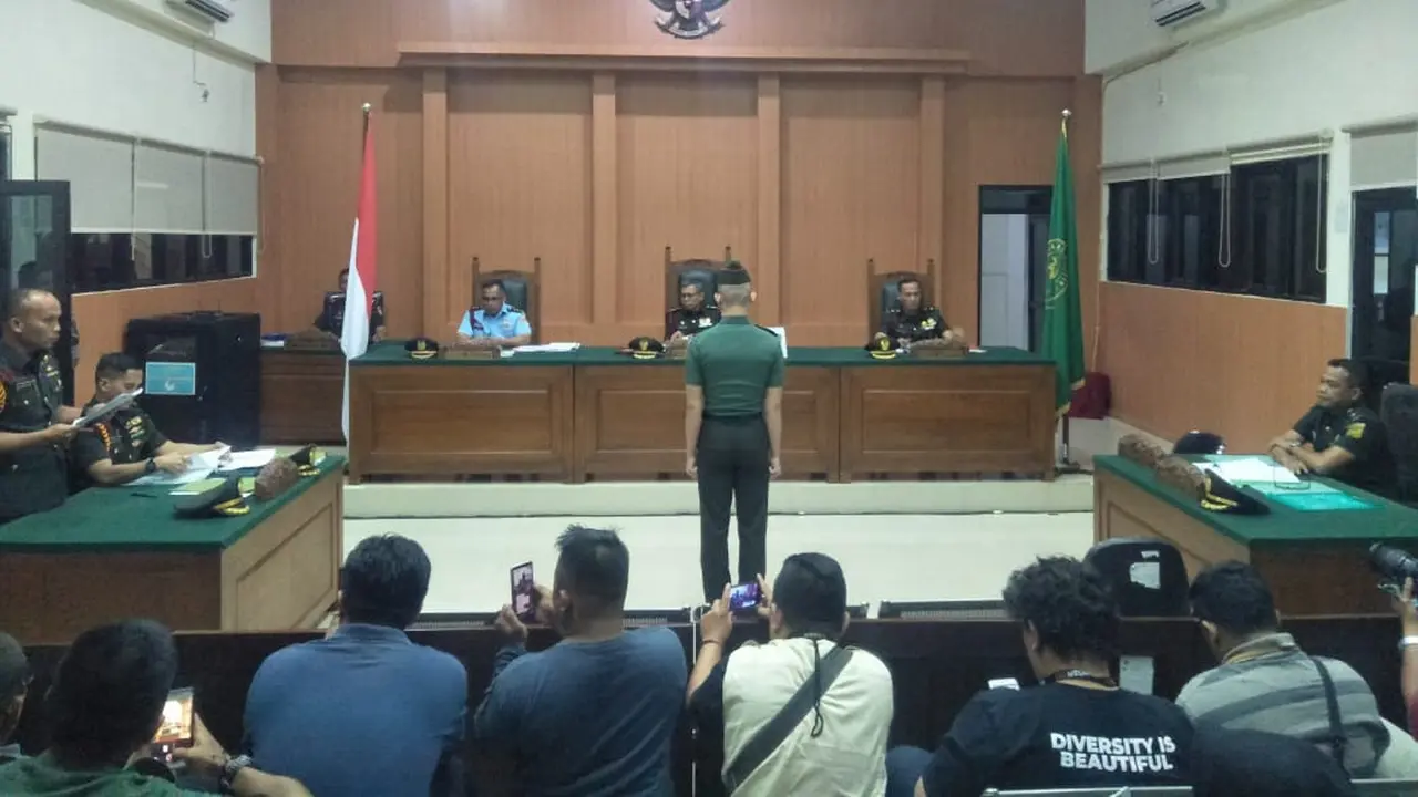 Tangisan Prada DP Warnai Sidang Kasus Mutilasi Wanita di Musi Banyuasin