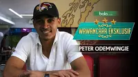Wawancara eksklusif bersama Peter Odemwingie. (Bola.com/Dody Iryawan)