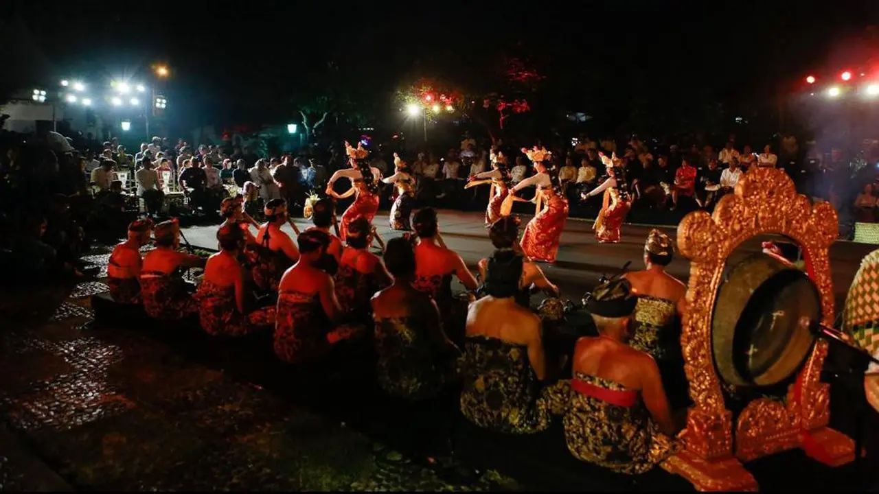Pertunjukan seni Gambuh Buddha Kecapi. (Liputan6.com/ ist)