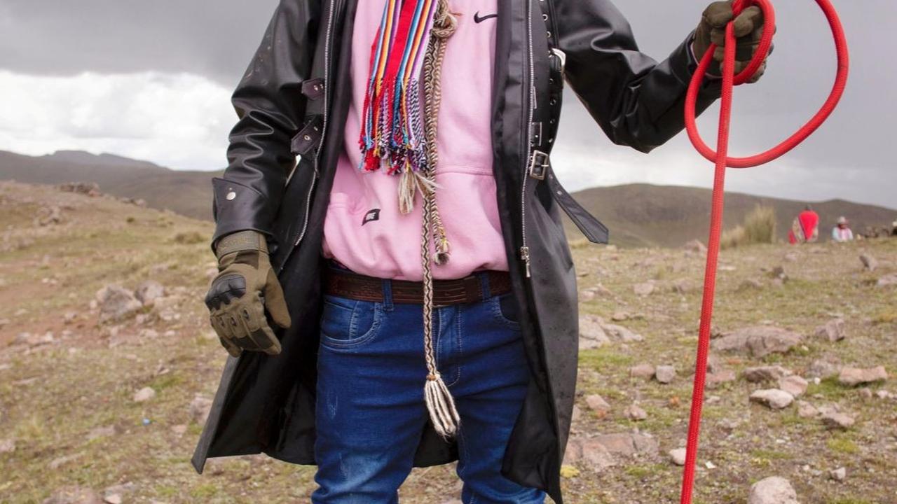 Pertarungan Toqto adalah bagian dari perayaan dan ritual penting yang berlangsung di distrik Livitaca, di provinsi Chumbivilcas, Cusco. <br>Foto: REUTERS / Oswald Charca<br>