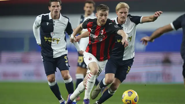 Gol Kessie dan Samuel Castillejo Bawa AC Milan Menang Tipis Atas Sampdoria