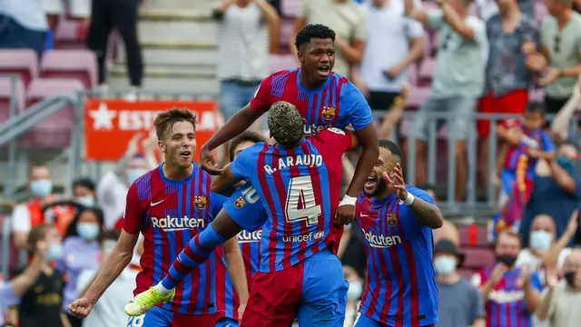 Ansu Fati Cetak Gol, Barcelona Sikat Levante 3-0