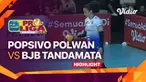 Berita Video, Jakarta Popsivo Polwan Kalahkan Badung BJB Tandamata di PLN Mobile Proliga 2023 pada Kamis (16/2/2023)