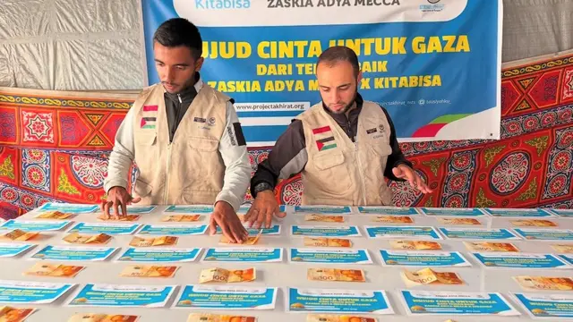 Zaskia Adya Mecca Wujudkan Cinta untuk Gaza (Instagram/@zaskiadyamecca)