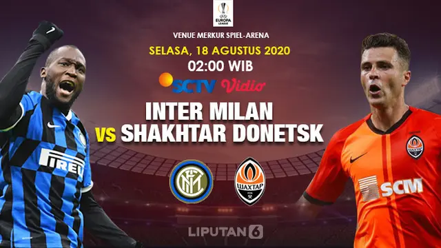 Semifinal Liga Europa Inter Milan vs Shakhtar Donetsk