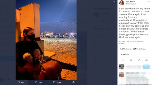 Kisah Pilu Fotografer Perempuan Afghanistan yang Tinggalkan Negaranya