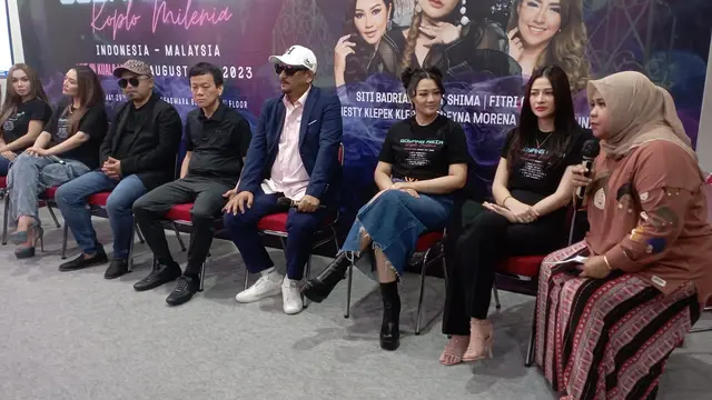 Siti Badriah, Fitri Carlina, Baby Shima, Hesty Klepek Klepek, Ani Maiyuni dan Rheyna Morena