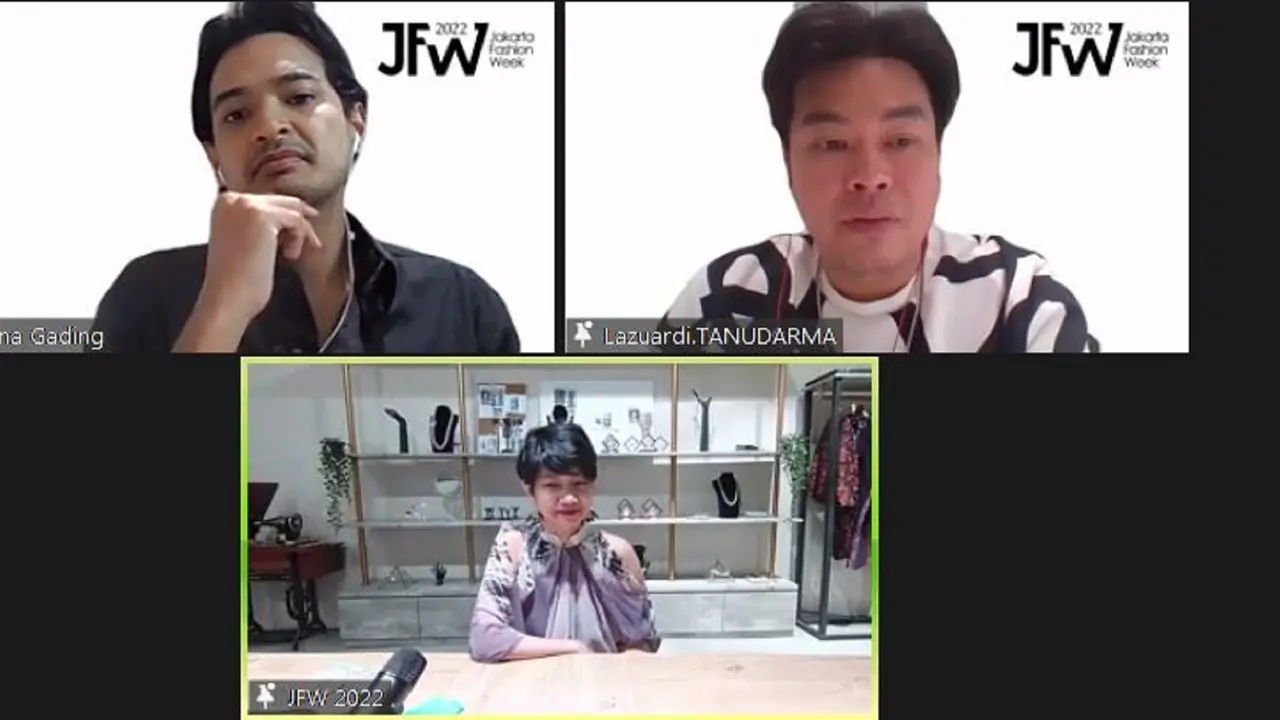 Konferensi Pers Jakarta Fashion Week - L'Oreal Professional  (dok.Liputan6.com/Komarudin)