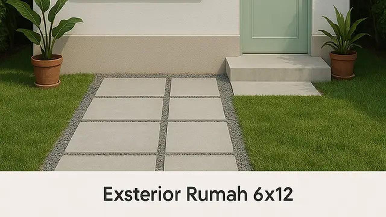 7 Model Rumah Sederhana Minimalis 6x12 dengan 3 Kamar, Nyaman dan Fungsional