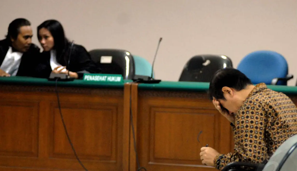 Sudjanan telah memanipulasi laporan 7 kegiatan pertemuan & sidang internasional seolah-olah menggunakan PCO, sehingga bertentangan dengan Keppres RI Nomor 80 Tahun 2003, Jakarta, Rabu, (23/7/14) (Liputan6.com/ Miftahul Hayat)