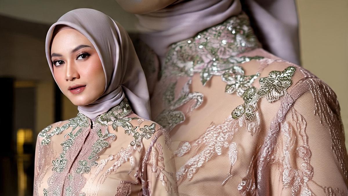 10 Model Kebaya Brokat Among Tamu Terbaru 2025 untuk Muslimah, Tampil Anggun dan Memesona