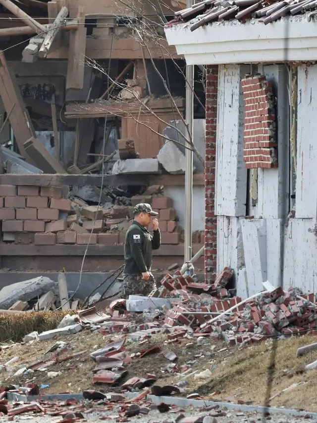 Jet Tempur Korsel Tak Sengaja Jatuhkan 8 Bom, Belasan Warga Sipil Terluka (Foto: Reuters)
