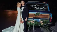 Inisial Tersembunyi di Gaun Pernikahan Hilary Duff