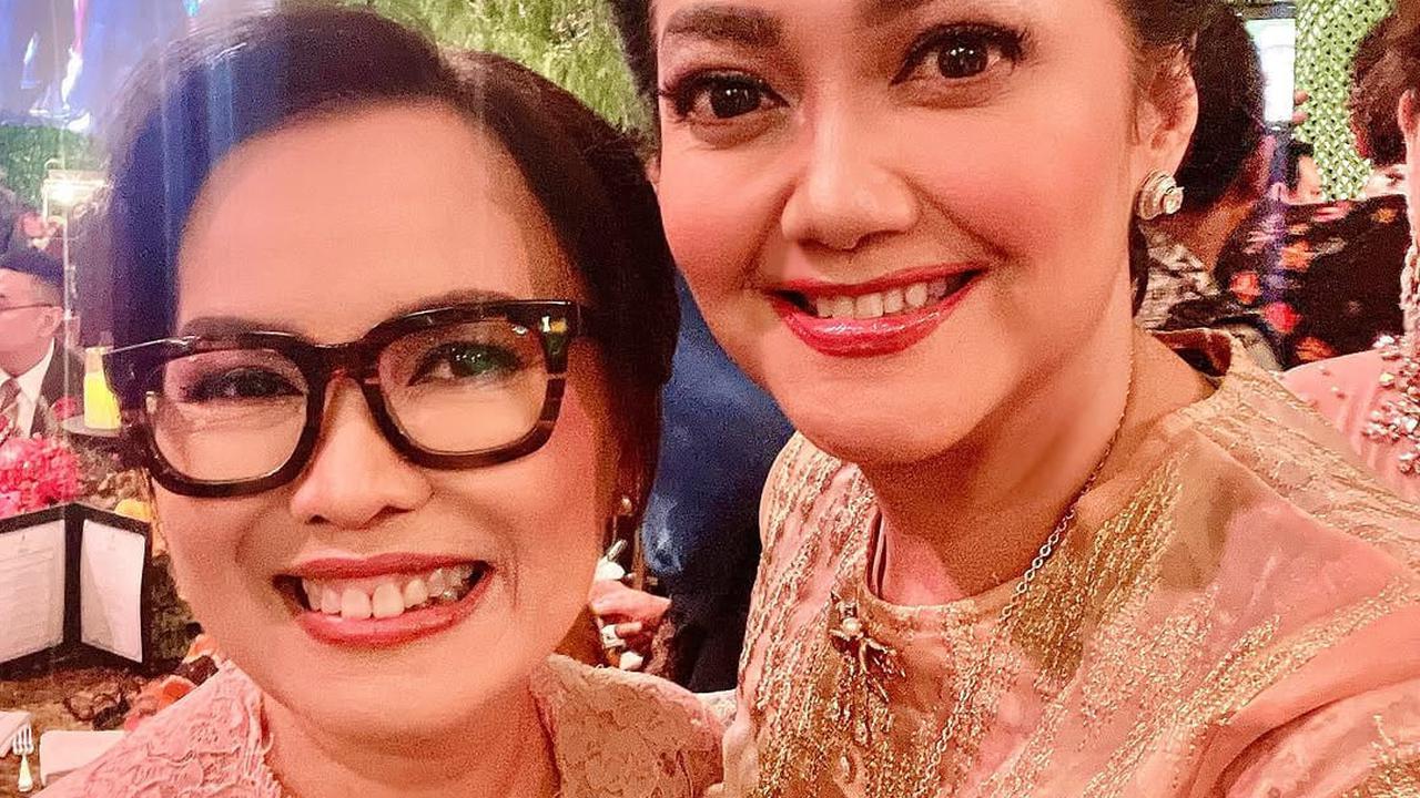 Potret Bella Saphira Hadir di Resepsi Pernikahan Rasyid Rajasa dan Tamara Kalla, Tampak Awet Muda