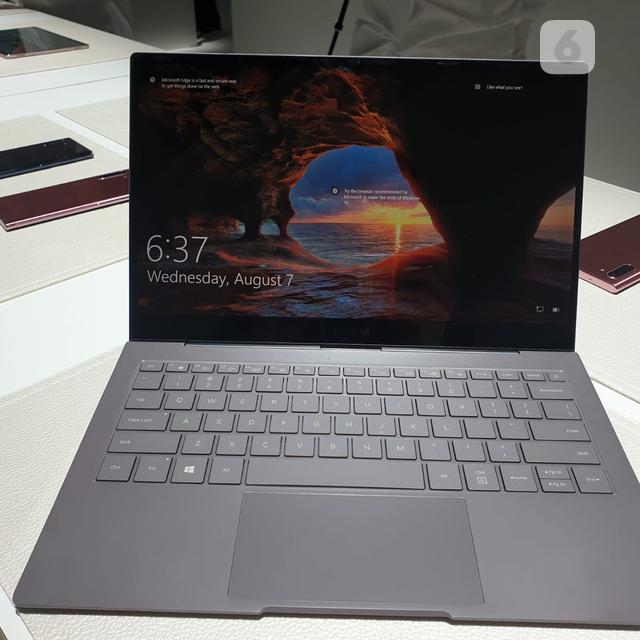 Samsung Rilis Laptop Tipis Galaxy Book S Tekno Liputan6 Com