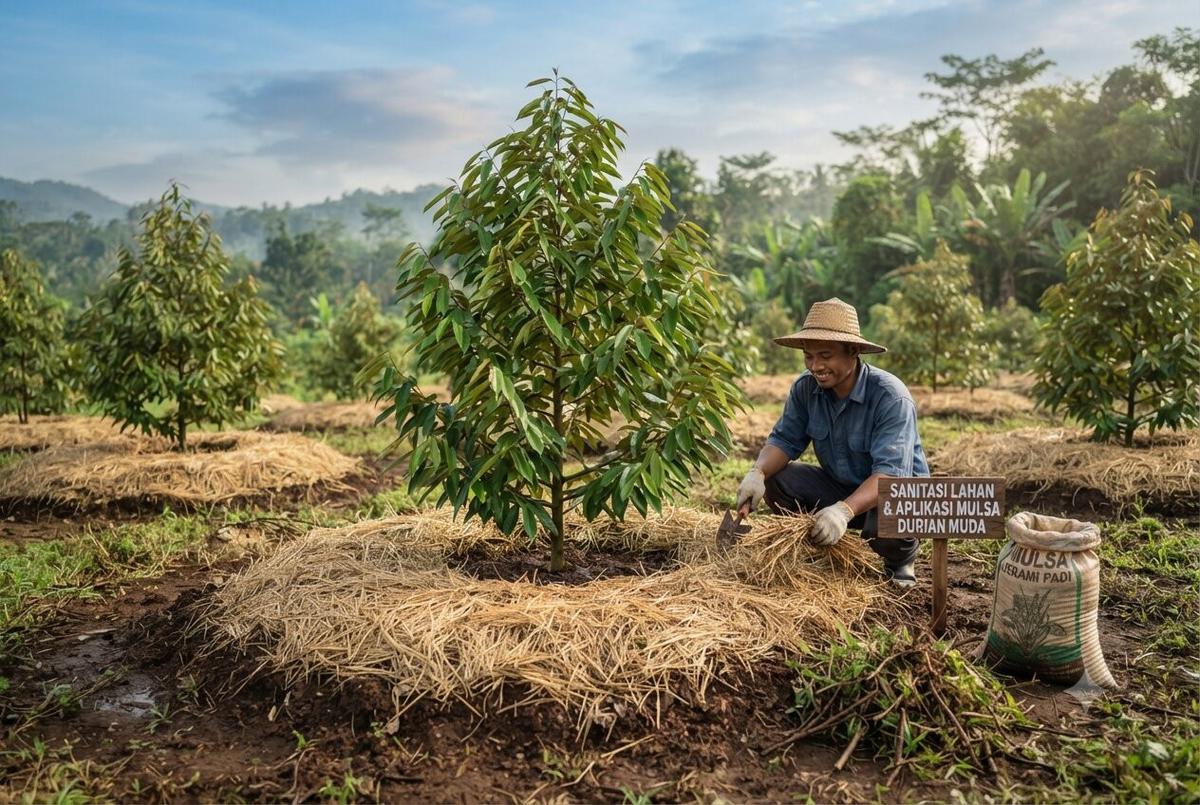 Cara Merawat Pohon Durian Muda agar Cepat Tumbuh