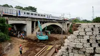 Usai Ganti Kepala Proyek, Pembangunan Jalur KA Dwi Ganda Manggarai-Jatinegara Dilanjutkan