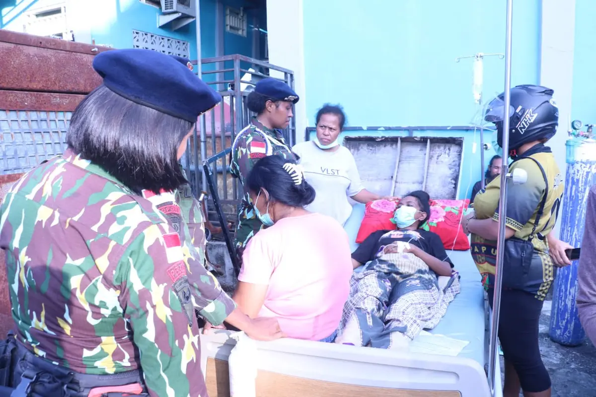 Kebakaran RSUD Abepura Kota Jayapura