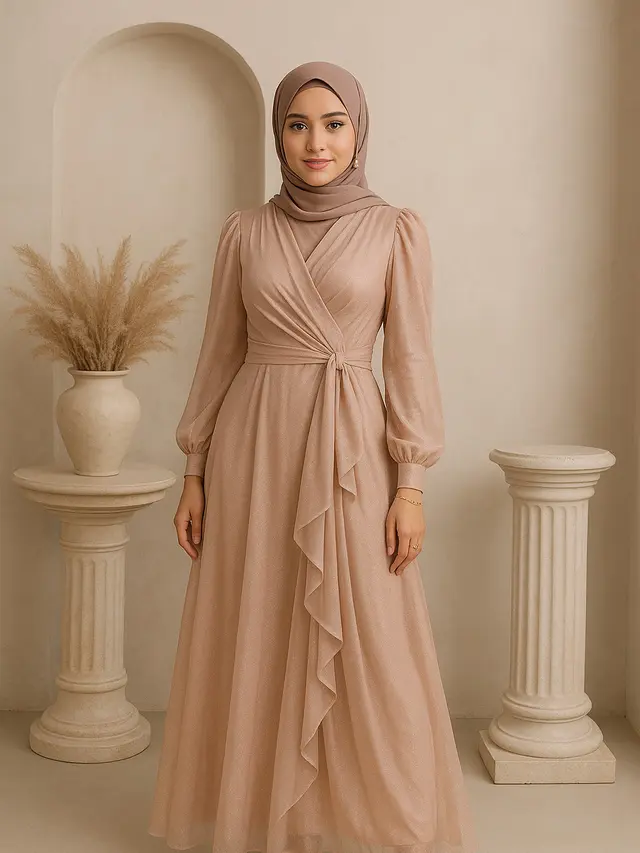 Model Gamis Modern untuk Wanita Usia 20–40 Tahun