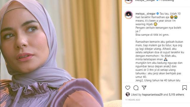 Meisya Siregar (Foto: Instagram/@meisya_siregar)