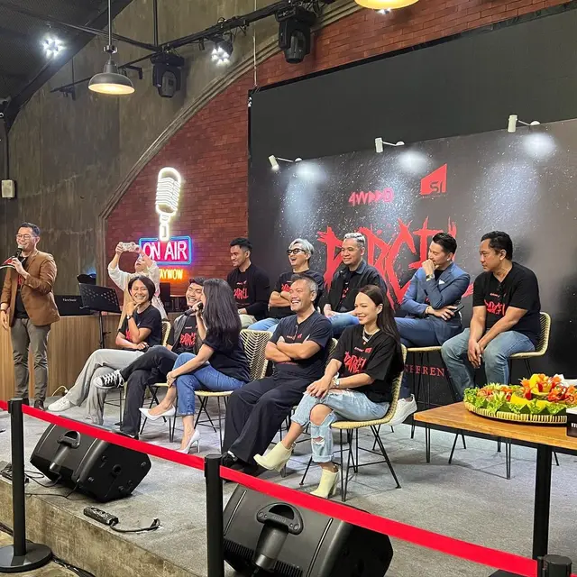 Suasana konferensi pers film The Parcel di Jakarta, Selasa (25/7/2023). (Foto: Instagram @nashrulnasir)