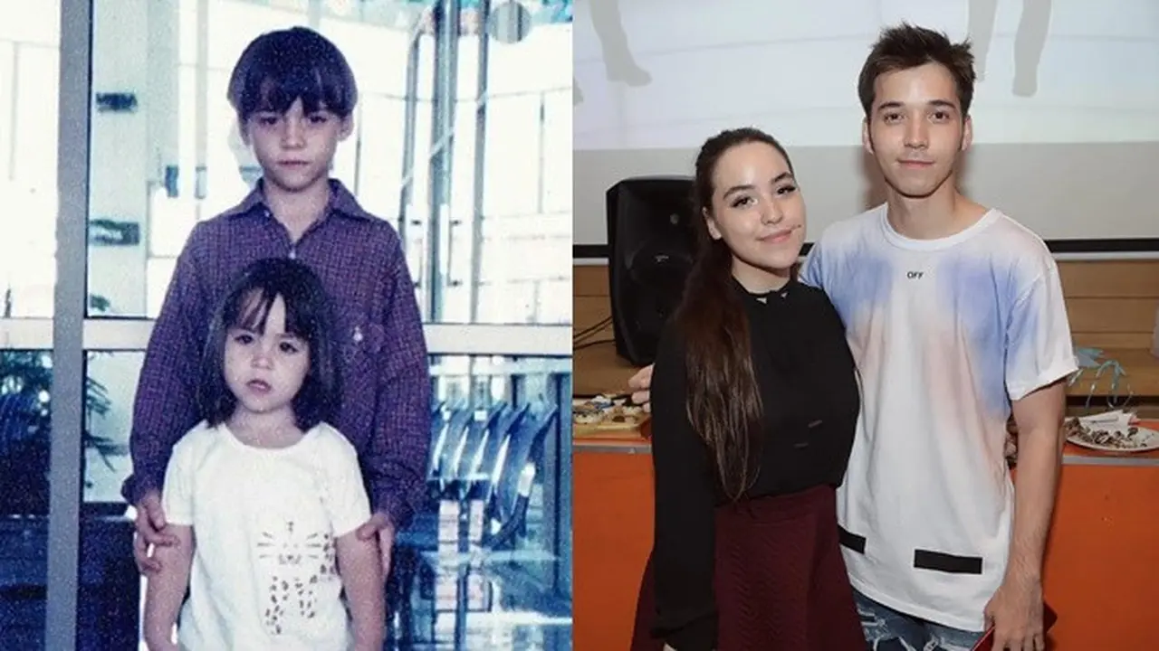 6 Momen Kebersamaan Stefan William dan Adik, Bak Kembar