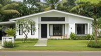 8 Gambar Rumah Minimalis Cat Putih, Tampak Bersih dan Jadi Tren di 2026