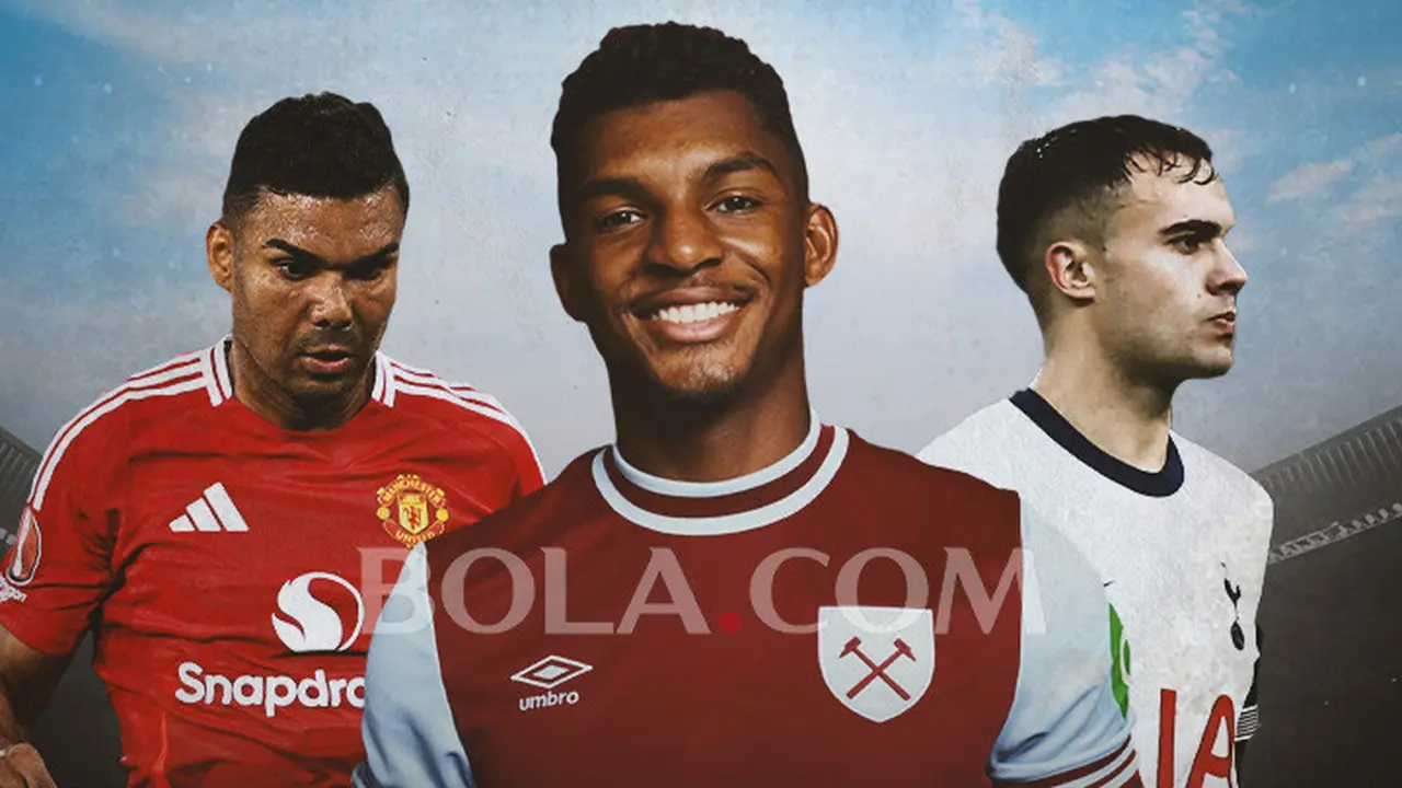 Ilustrasi - Casemiro, Luis Guilherme, Sergio Reguilon