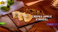 Suka sama strudel? Ini resep Crepes Apple Strudel ala Bintang Tasty yang bisa kamu bikin sendiri di rumah untuk menemani hari libur. (Foto: Bintang.com/Daniel Kampua, Digital Imaging: Bintang.com/Muhammad Iqbal Nurfajri)