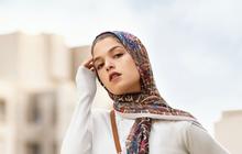 10 Model Kerudung Segi Empat Motif, Bikin Makin Stylish Penampilanmu di Berbagai Acara