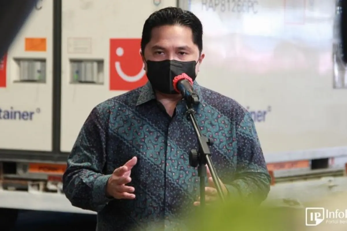 Menteri BUMN Erick Thohir