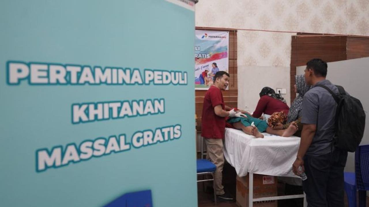Khitanan Massal Pertagas Rokan: Wujud Kepedulian Sosial di Masa Libur Sekolah