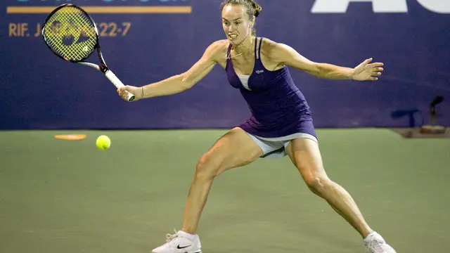 Ashley Harkleroad saat masih aktif sebagai petenis