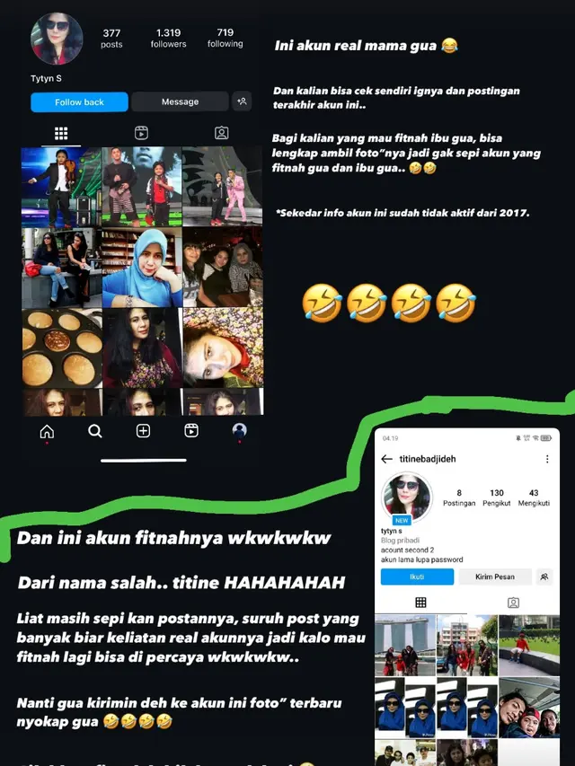 Unggahan Vadel Badjideh. (Foto: Dok. Instagram @vadelbadjideh)