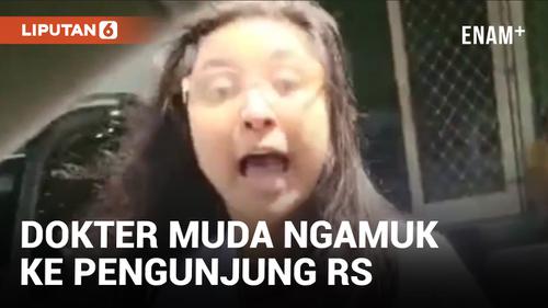 VIDEO: Viral! Dokter Muda Ngamuk Akibat Masalah Parkir di RS Medan