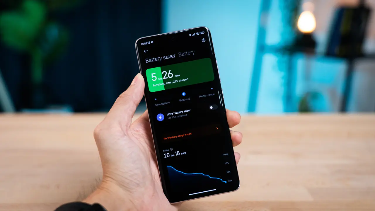 Smartphone battery option