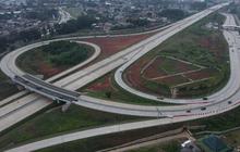 FOTO: Siap Tersambung ke Jaringan JORR 2, Ini Penampakan Indah Tol Cimanggis-Cibitung dari Udara