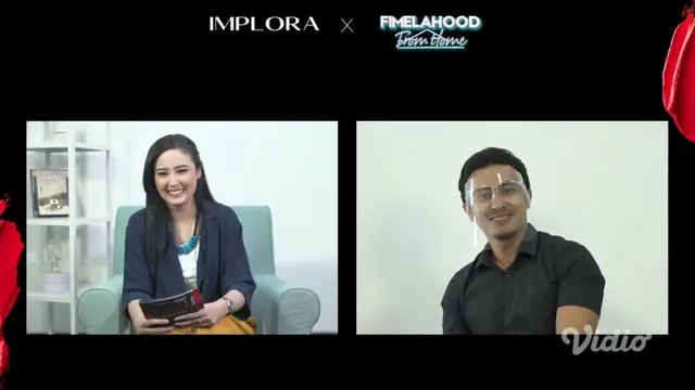 Fimelahood From Home x Implora: Sesi Online Beauty Class Seru Bareng Barry Ritonga dan Aurelie