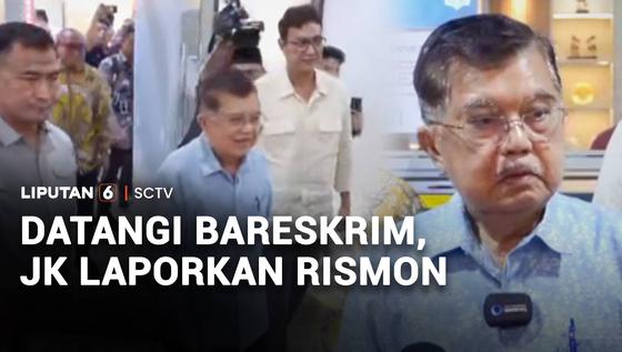 Datangi Bareskrim, Jusuf Kalla Laporkan Rismon