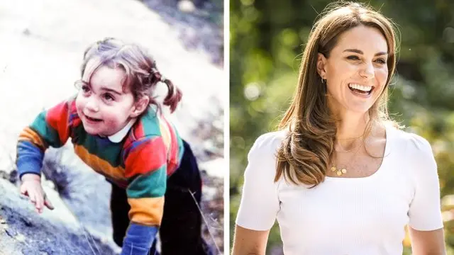 8 Potret Masa Kecil Vs Masa Kini Anggota Kerajaan, Putri Diana Cantik Sedari Dulu