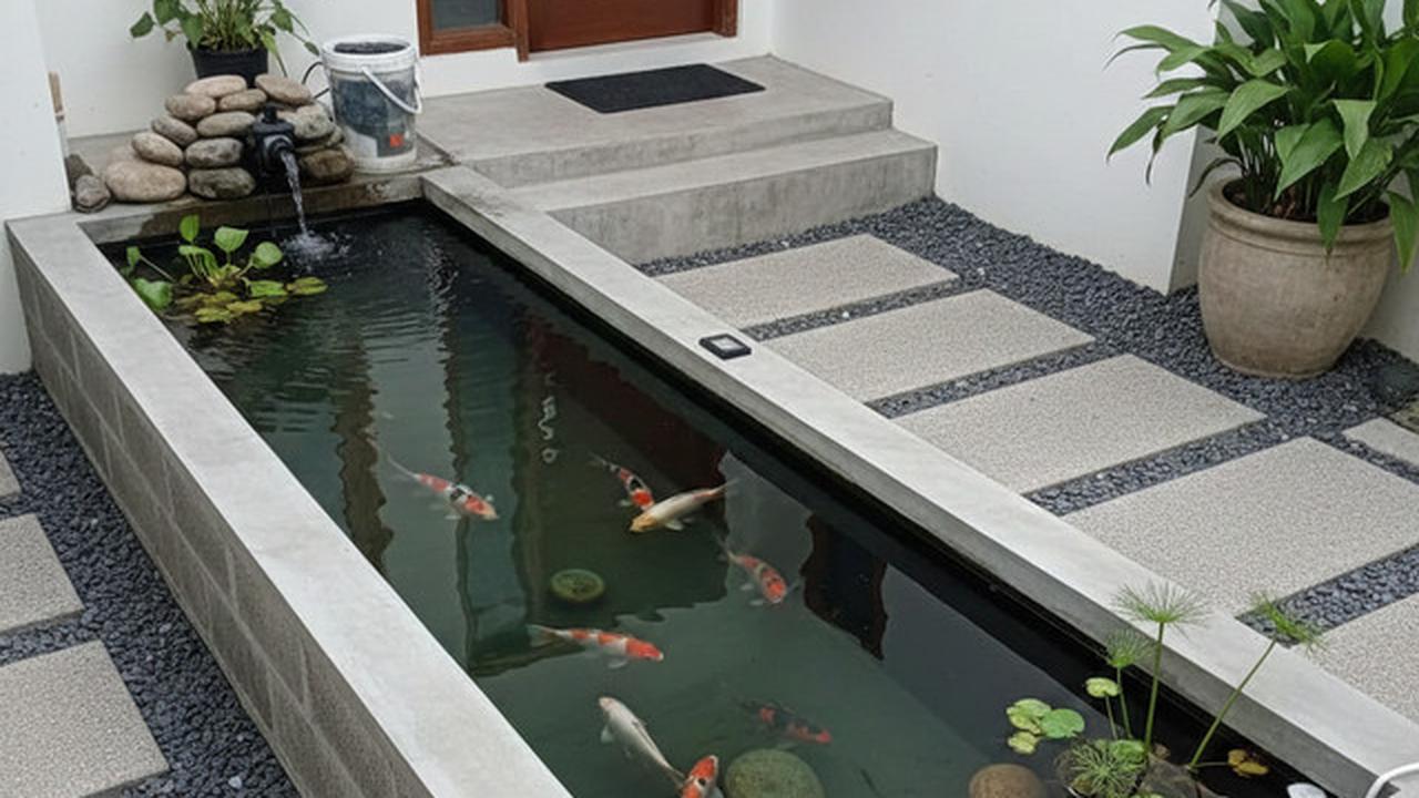 Budget Tipis tapi Mau Rumah Lebih Hidup? 10 Model Kolam Ikan Minimalis Ini Bisa Jadi Solusi