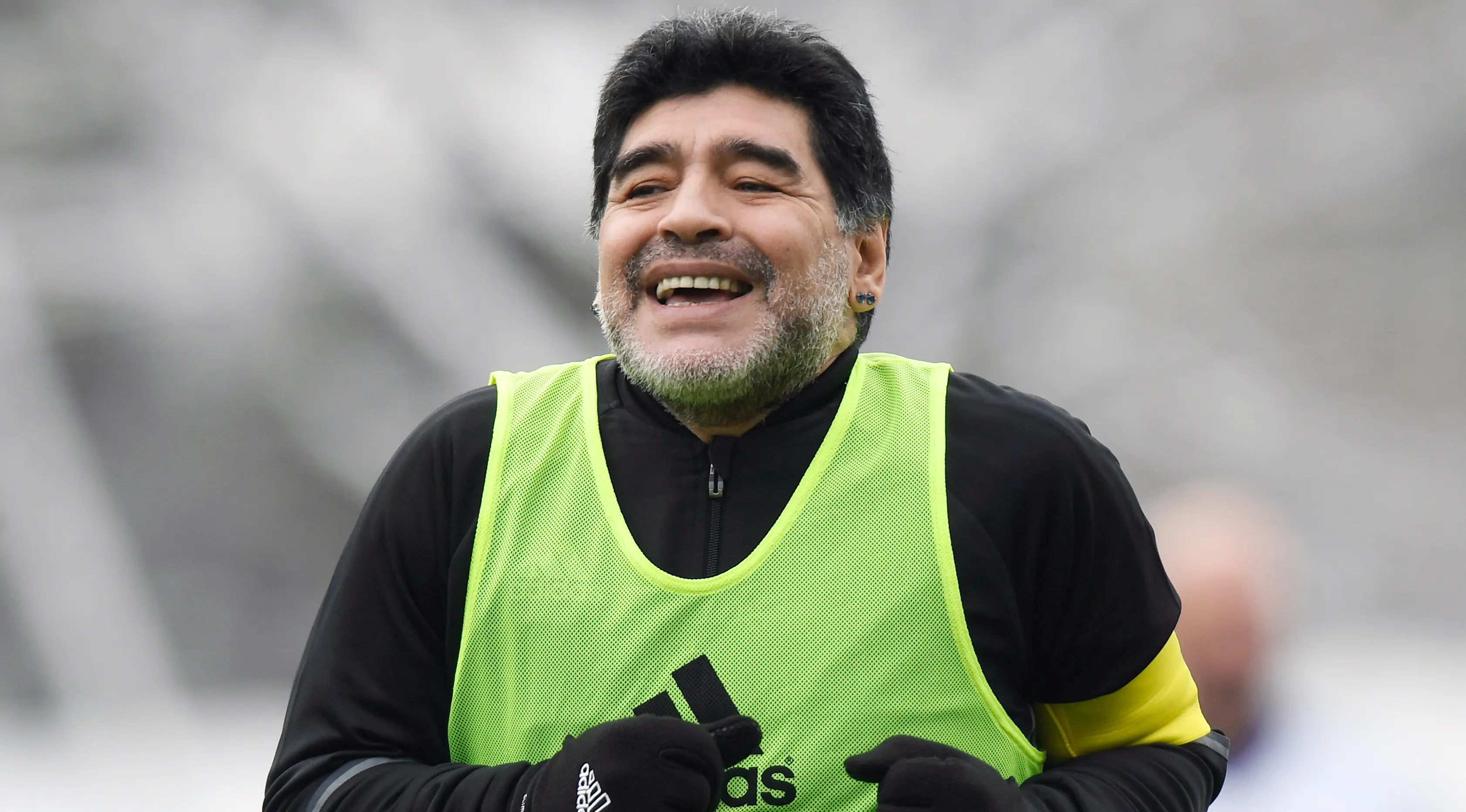 Diego Maradona. (AP Photo/ Walter Bieri)